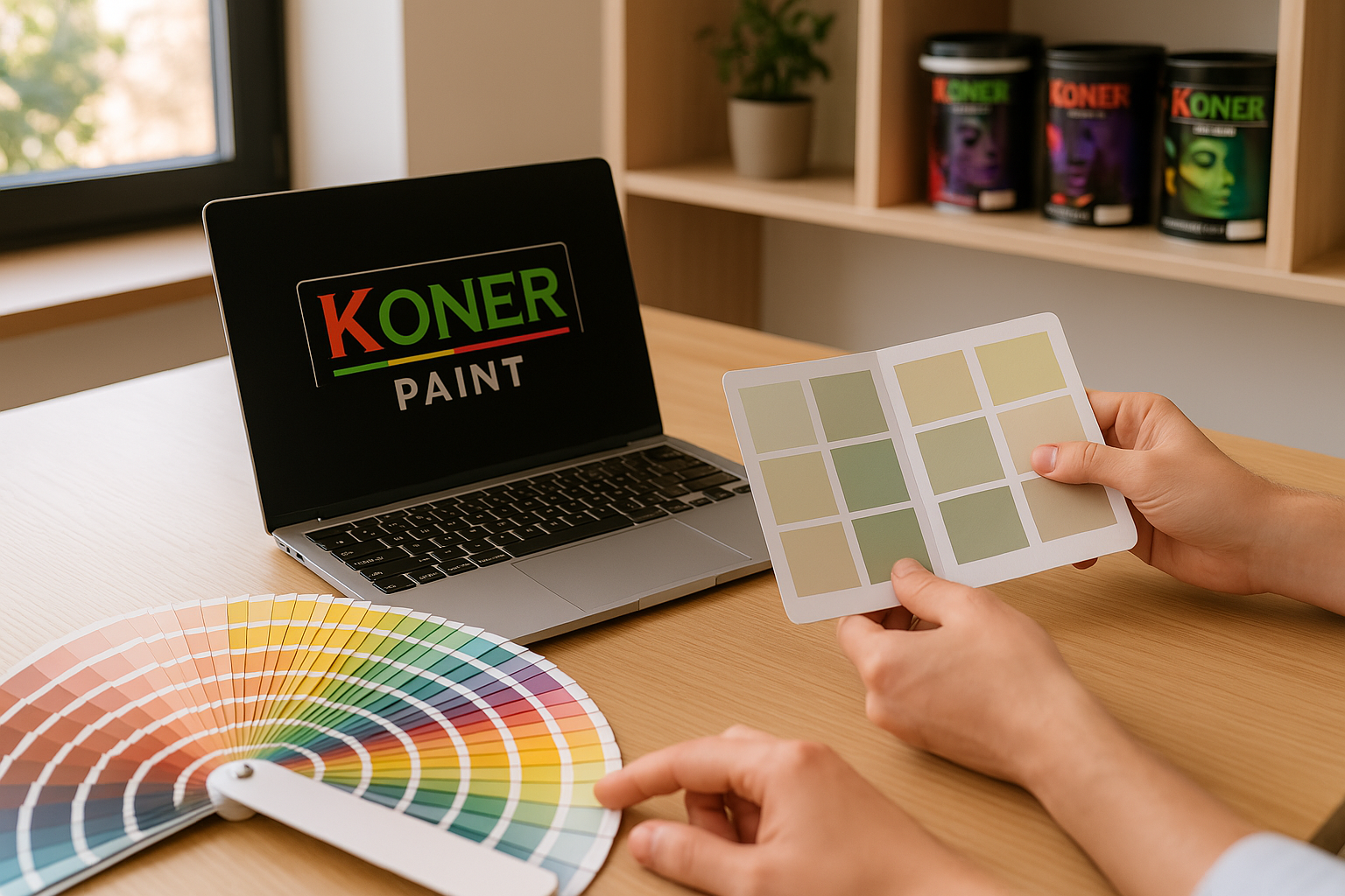 Phối màu Koner